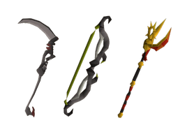 Scythe, Tbow, Tumeken Raffle Ticket