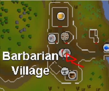 osrs range training guide map