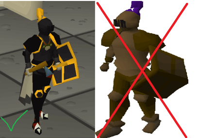 getting a runescape girlfriend with a beautiful rs armor