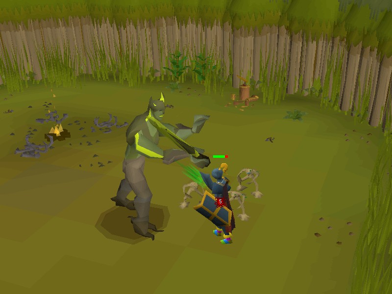 Fighting Bryophyta — growthlings spawn at 75/50/25% HP