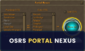 osrs portal nexus