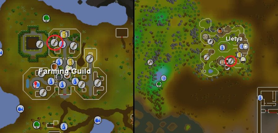map for osrs farming guide