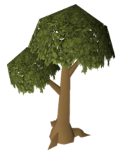 chopping normal trees in gielinor