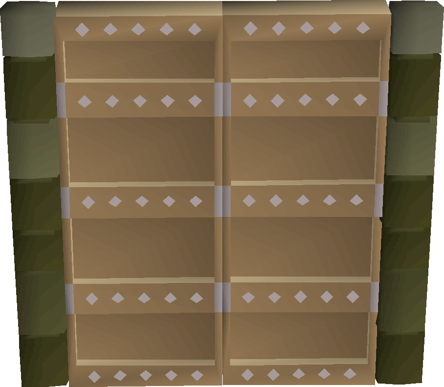 Oak door once built in Old School RuneScape