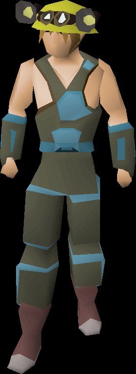 mining outfit in old school runescape