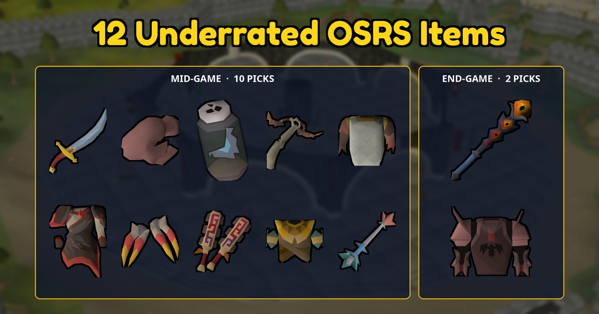 OSRS Must-Have Items for 2026: 12 Underrated Picks, With Prices