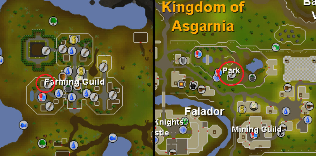 tree patches in farming guild