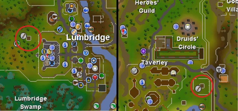 farming patches osrs in lumbridge