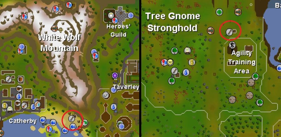 training farming skills in catherby osrs