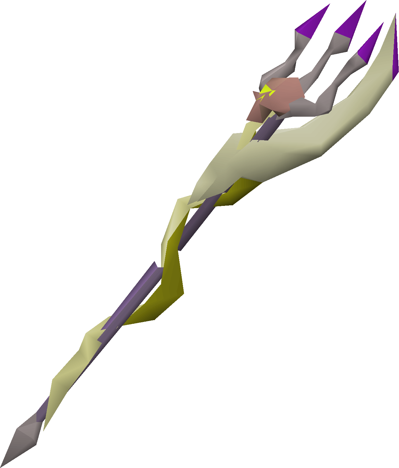 Uncharged toxic trident