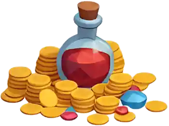 OSRS potion and gold coins - cheap RuneScape gold at best prices